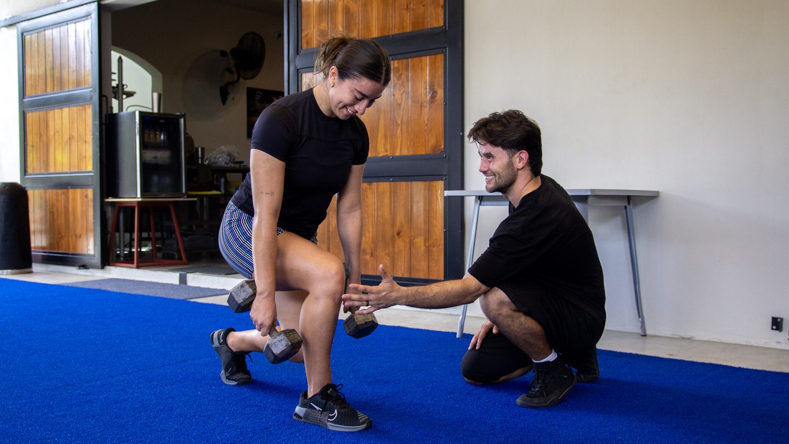 Personal training session at Baja Body Shop